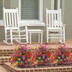 Outdoor Artificial Flower Decoration, 1 Count Fake Green Plant, Room Decor,  Porch Patio Garden Decoration