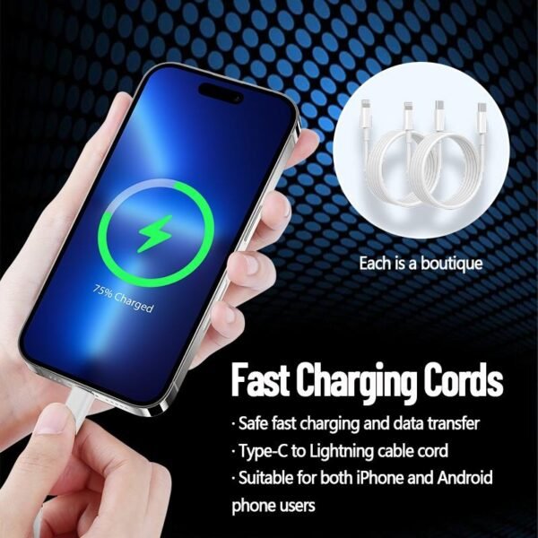 6-in-1 Charging Kit: Fast Charge, Magnetic Power Bank, Wireless Charger, Type-C to Fast Charging Cable, Adapter & Audio Support