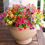 Artificial Flower (12/24/32pcs/set), UV Resistant Colorful Fake Flower, Decorative Bouquet for Home Garden Party Wedding Decor