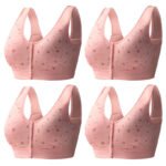 Pay 1 Get 4packsComfortable & Convenient Front Button Bra- Free Shipping