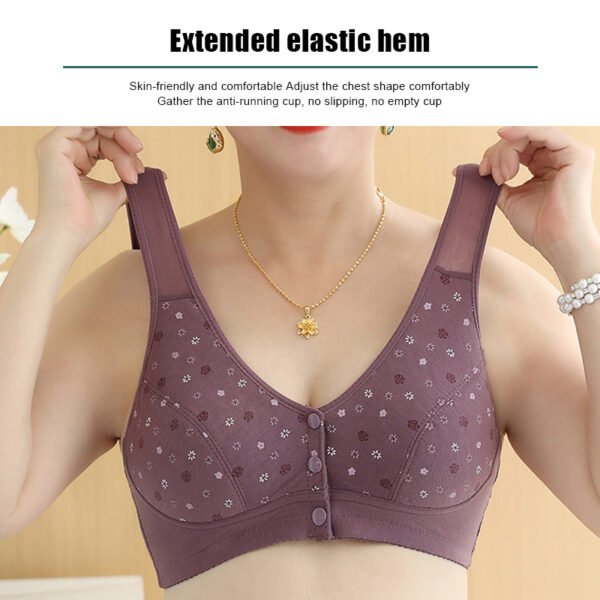 Pay 1 Get 4packsComfortable & Convenient Front Button Bra- Free Shipping