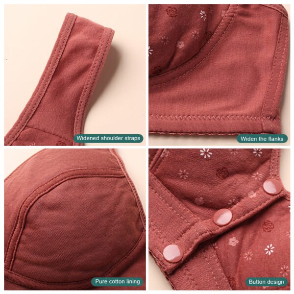 Pay 1 Get 4packsComfortable & Convenient Front Button Bra- Free Shipping