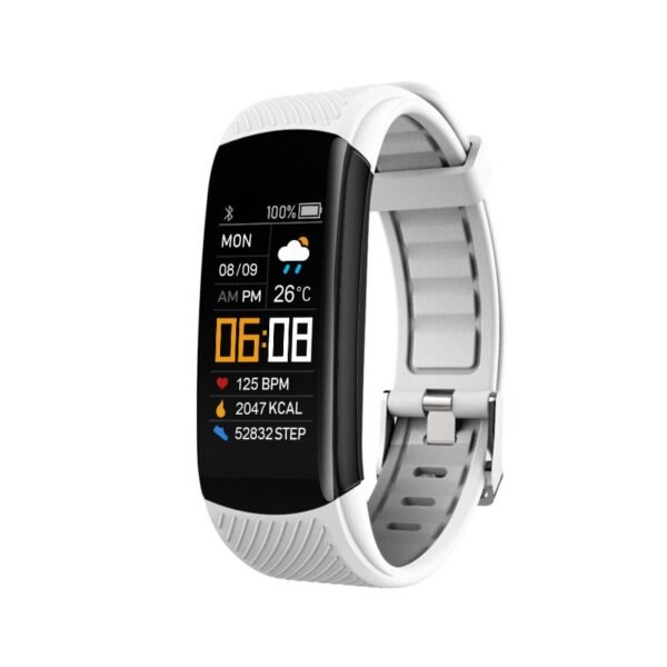 Smart Fitness Band: Sports Bluetooth-enabled, Blood Pressure, Blood Oxygen, Heart Rate and Sleep Monitoring, Waterproof, Multifunctional Step Counter. Suitable for Men and Women, Ideal as a Gift.