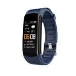 Smart Fitness Band: Sports Bluetooth-enabled, Blood Pressure, Blood Oxygen, Heart Rate and Sleep Monitoring, Waterproof, Multifunctional Step Counter. Suitable for Men and Women, Ideal as a Gift.