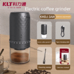Coffee Grinder with Ceramic Grinding Core, Rechargeable Electric Coffee Grinder
