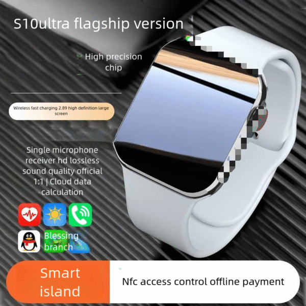 Smart Watch ultra S10 Pro Max: Multifunctional Phone Watch S10 for Men and Women, New Adult Sports Watch
